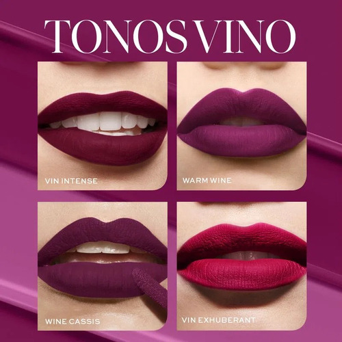 Labial Líquido Infini Ácido Hialurónico L'bel Vino Exuberant