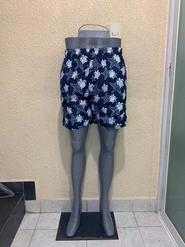 Traje De Baño Hombre Bañador Surf Short Natación Doble Vista