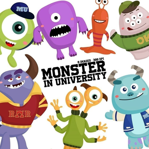 Cliparts Imagenes Png Monster University D30