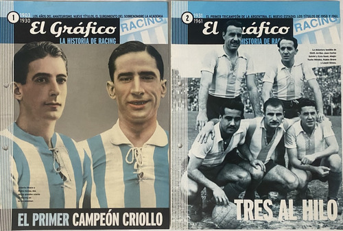 El Gráfico, La Historia De Racing, 1903 Al 2001, Cf3