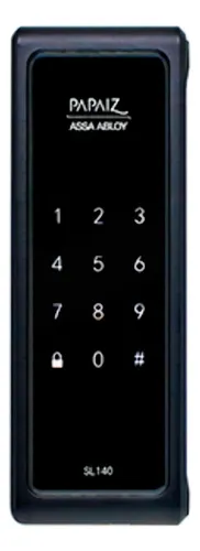 comprar Fechadura Digital Eletronica Senha Sobrepor Papaiz Sl140