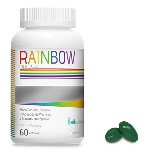 Multivitamínico Rainbow-60 Caps.-belt Nutrition