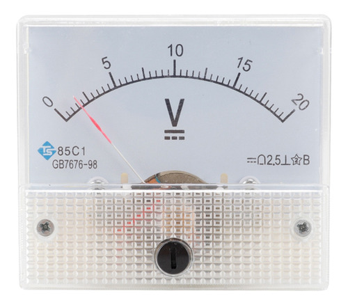 Voltímetro Analógico Voltímetro Medidor De Voltaje Probador