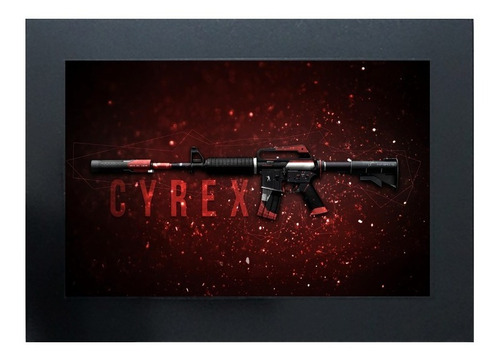 Cuadro De Csgo M4a1 S Cyrex Rifle # 2