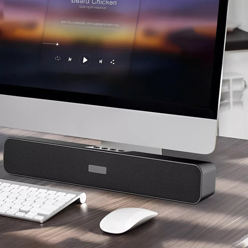 T Barra De Sonido Recargable Bocina Bluetooth Altavoz