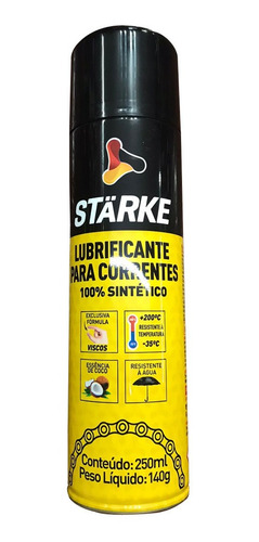 Lubrificante Para Corrente Em Spray 250ml - Starke