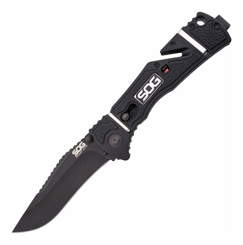 Sog Cuchillo De Rescate De Bolsillo, Trident Elite Tactical