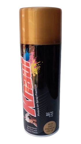 Pintura En Spray Knauf Color Oro Premium #318