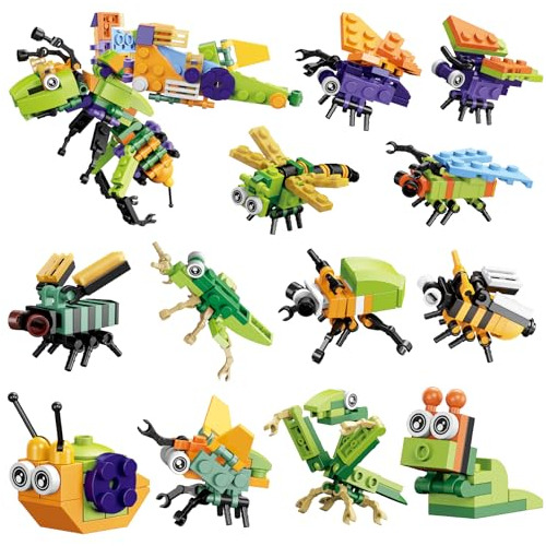 Party Favors For Kids - 12 Kinds Of Animals Building Bl...