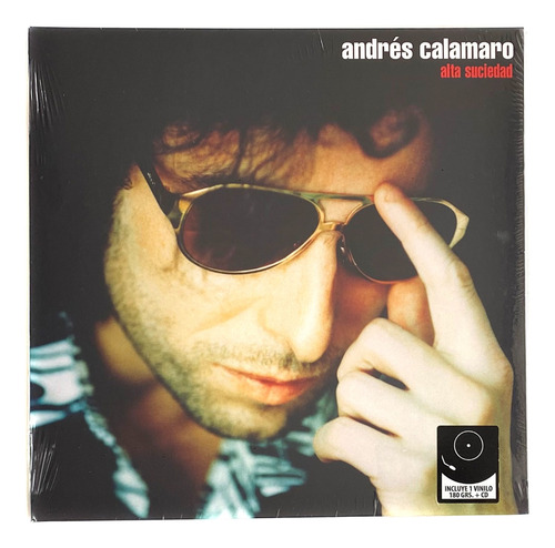 Lp Vinilo + Cd Andrés Calamaro - Alta Suciedad / Made In Eu