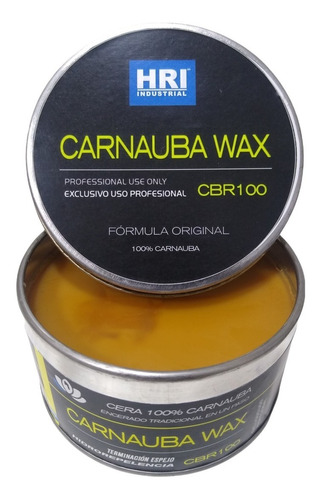 Carnauba Wax 250ml 100% Hri Cera En Pasta Original