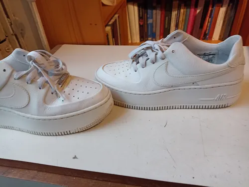 Nike air force mujer blancas mercadolibre online