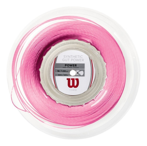 Cuerda Raqueta Wilson Synthetic Gut Power 17 Rollo 200m