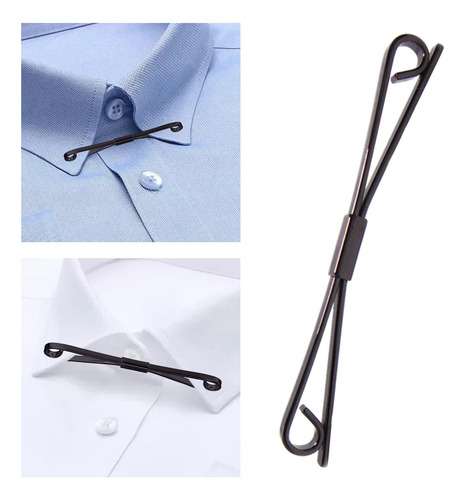 4 Corbata Collar Bar Pin Camisa Collar Clip Corbata Clips
