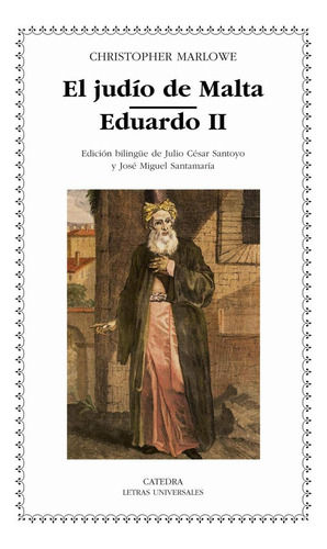 Libro: El Judío De Malta, Eduardo Ii. Marlowe, Christopher. 