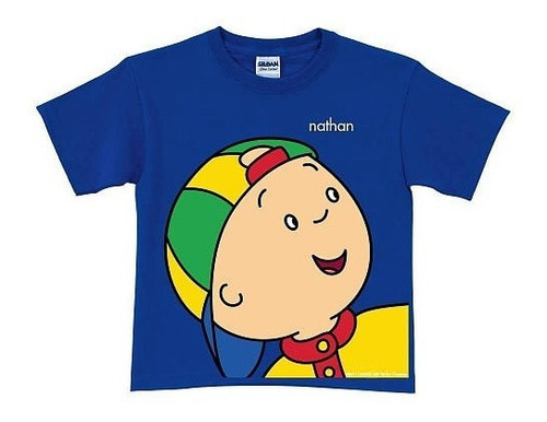 Caillou Personalizada Primer Plano De La Camiseta