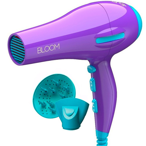 Secador De Pelo Gama Flow Ion Bloom Difusor 2200w 