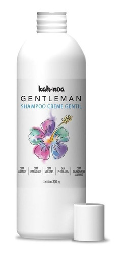 Shampoo Creme Gentleman 300ml - Kah-noa