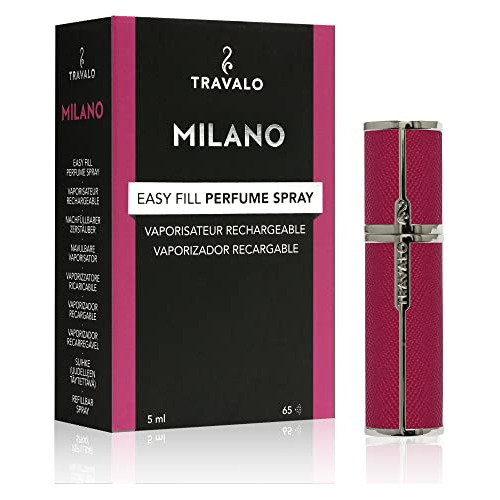 Travalo Atomizador De Perfume Milano, Recargable, Aprobado P