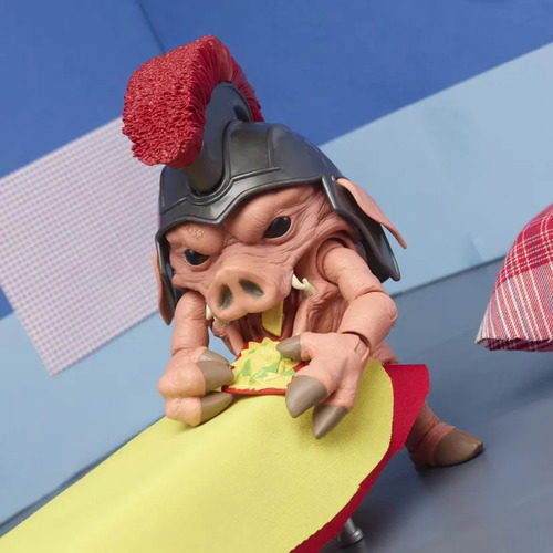 Figura Power Rangers Lightning Pudgy Pig Exclusiva Lonchera