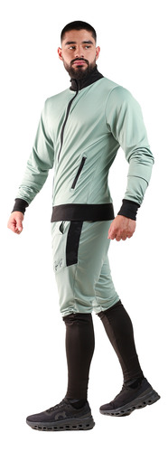 Chaqueta Ó Chamarra Deportiva Corte Fit De Hombre Fénix Fit