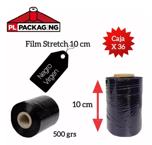 Strecth Film 12 PuLG, Film Para Embalaje Fil Caja X 4 Conos GENERICO