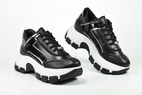 Imagen 4 de 10 de Zapatilla Mujer Plataforma Sneaker Cómodas The Original 103