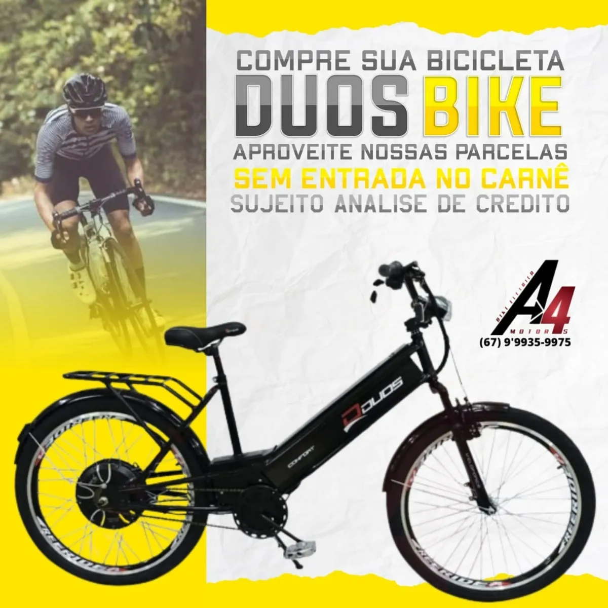 Bicicletas El tricas Kits Far is E Acess rios A4 MOTORS E BIKE