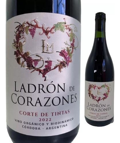 Vino Ladrón De Corazones Corte De Tintas La Matilde