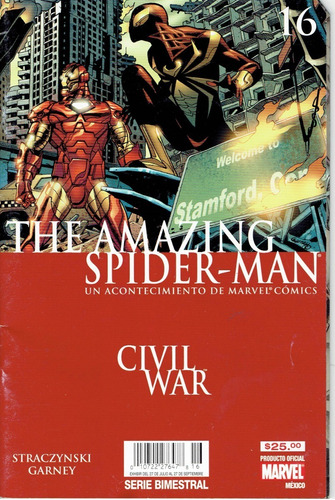 Combo Marvel Comics - Civil War: Amazing Spider-man 16 - 19