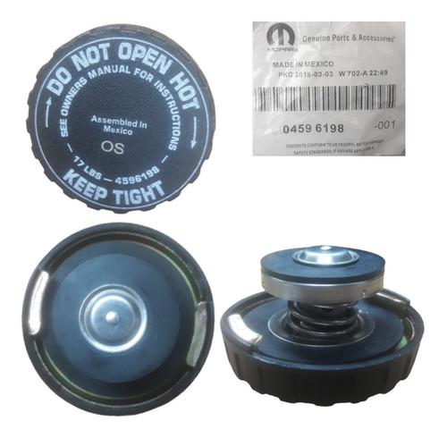 Tapa Radiador Jeep Cherokee 3.7 Kk 2010 2011 #6198