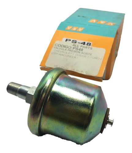 Valvula Presion De Aceite Dodge Jeep 64/87 Tipo Pera 