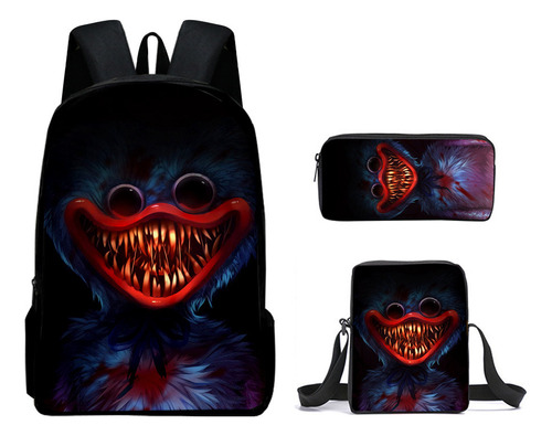 Mochila De Anime Backborder Poppy Playtime Bobby's Game Time