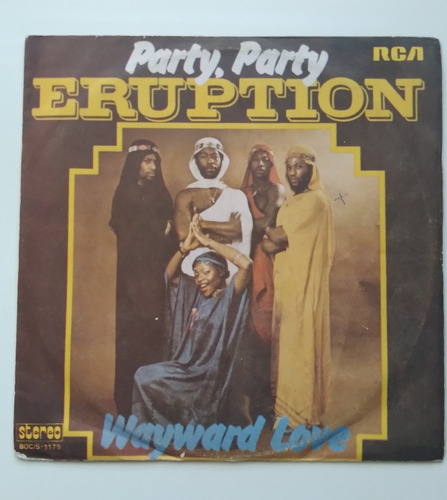 Single Eruption - Party, Party / Wayward Love. J 