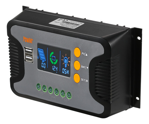 Controlador Lcd 30a, Salida Solar De 5 V, Dual, 12 V/24 V/36