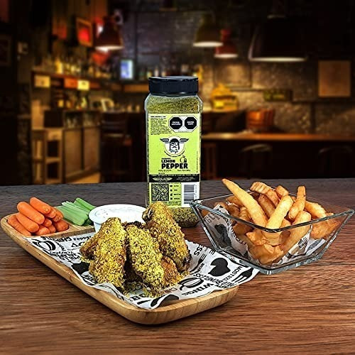 Imagen 2 de 5 de Sazonador Lemon Pepper En Polvo Bote 800g Al Mejor Precio