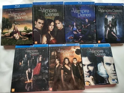 Blu Ray - Diário De Um Vampiro - Quarta Temporada - Lacrado