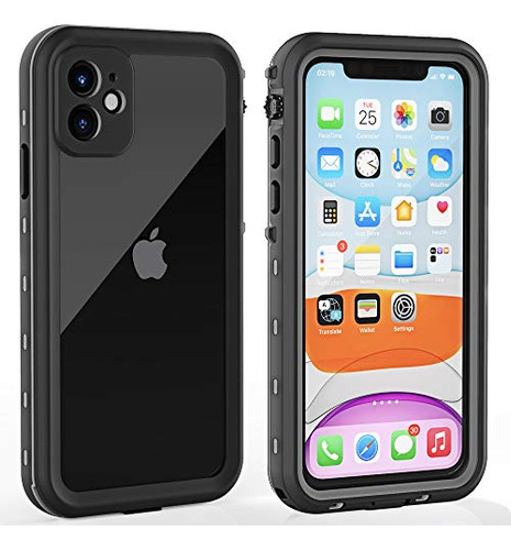 Funda Impermeable Para iPhone 11 Con Protector De Pantalla P