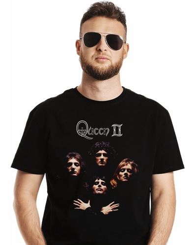 Polera Queen 2 Con Logo Rock Impresión Directa