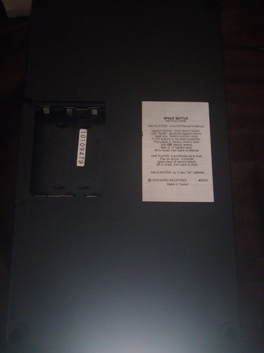 Space Battle Entex Tipo Game And Watch (Usado)