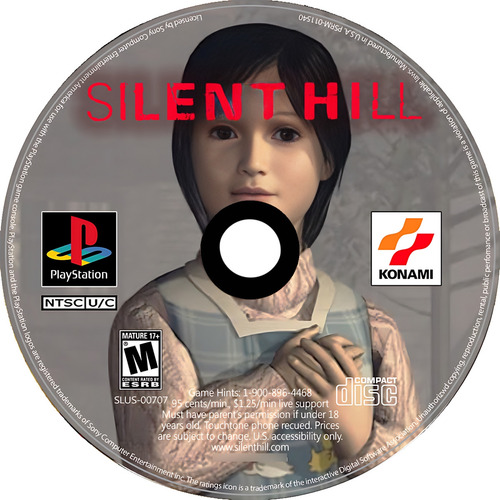 Jogo Silent Hill 1 Dublado - Ps1 Midia Fisica