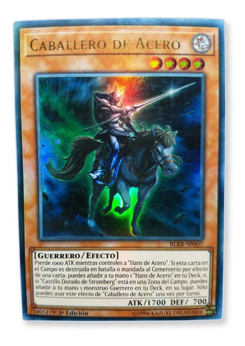 Yugi-oh! Iron Knight Blrr-en007 Ultra Rare