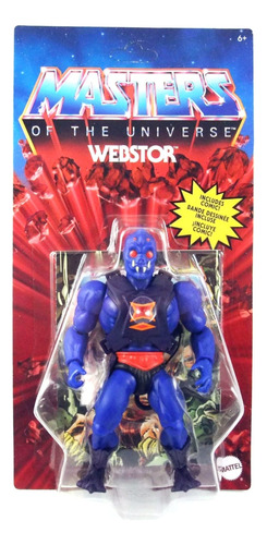 He-man Másters Of The Universe Figura Webstor & Cómic Acceso (Usado)