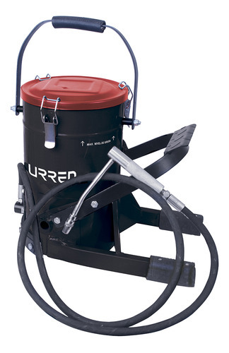 Inyector Grasa Cubeta Alta Presión Pedal 10 Kg, 8,700 Psi