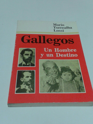 Gallegos Un Hombre Y Un Destino / Mario Torrealba Lossi