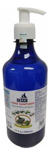 Gel Secco Antibacterial De 500ml Con Dispensador