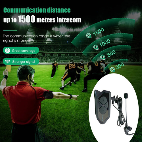 Auriculares De Intercomunicación G4c Para Árbitros De Fútbol