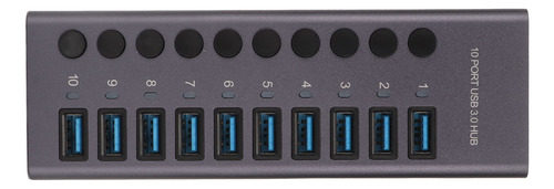 Estação De Ancoragem Usb3.0, Divisor De Hub De 10 Portas Ind