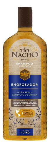 Shampoo Tío Nacho Sistema Engrosador 1 L Cabello Frágil