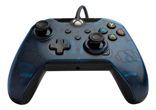 Imagen 2 de 3 de Control joystick PDP Wired Controller Series X|S midnight blue